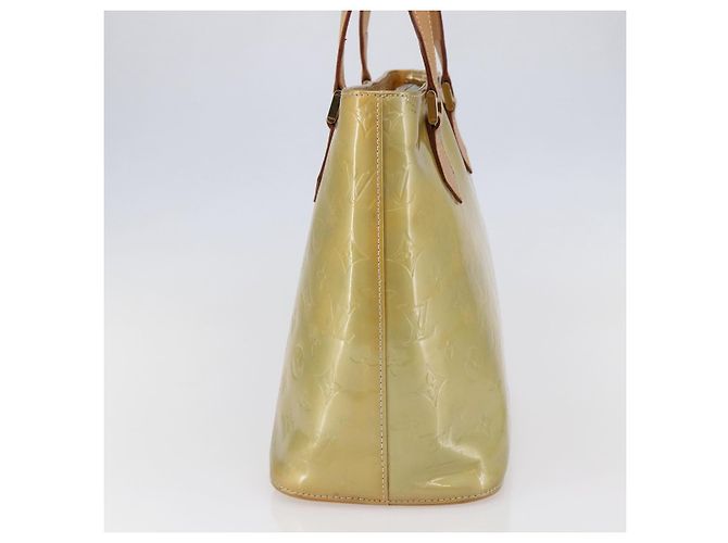 LOUIS VUITTON Borsa a Mano Monogram Vernis Houston Grigio M91053 LV Auth 146208 - vista 4