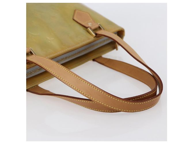 LOUIS VUITTON Borsa a Mano Monogram Vernis Houston Grigio M91053 LV Auth 146208 - vista 7