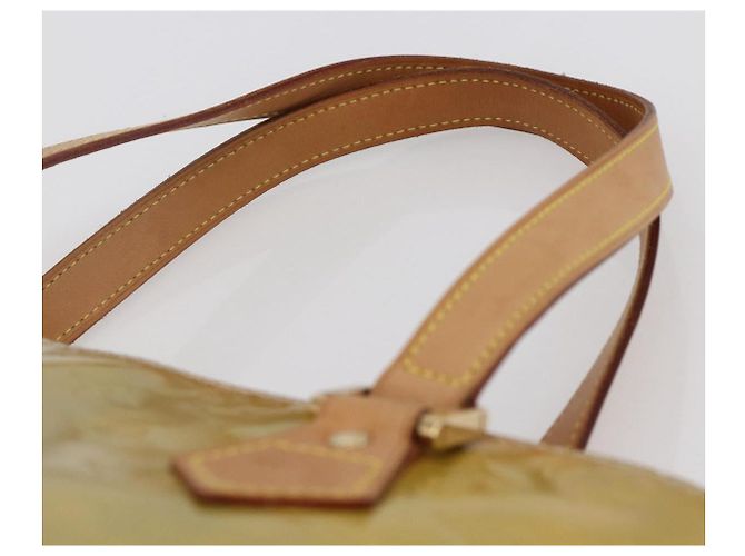 LOUIS VUITTON Borsa a Mano Monogram Vernis Houston Grigio M91053 LV Auth 146208 - vista 8