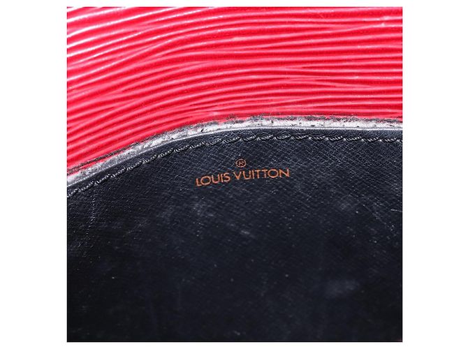 LOUIS VUITTON Borsa a Spalla Epi Saint Cloud PM Rossa M52217 LV Auth 145441 Rosso - vista 19