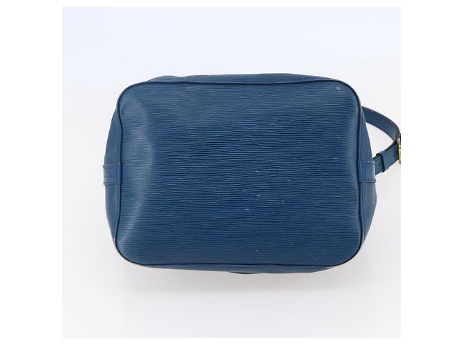 Noe LOUIS VUITTON Borsa a Spalla Petit Noé Epi Blu M44105 LV Auth 146215 - vista 5