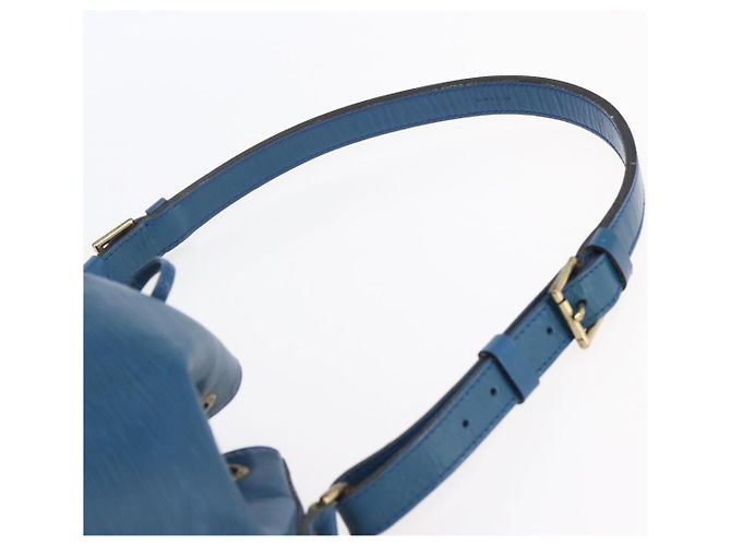 Noe LOUIS VUITTON Borsa a Spalla Petit Noé Epi Blu M44105 LV Auth 146215 - vista 8