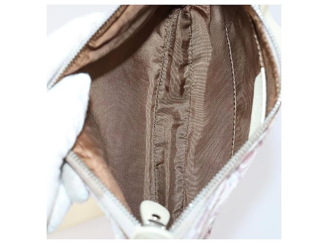 Borsa Salvatore Ferragamo in pelle tela scamosciata 3 pezzi viola nera Auth am9578 Nero Porpora - vista 9