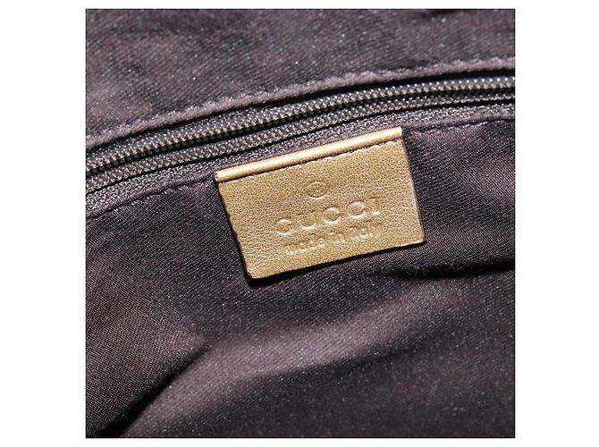 Borsa a Spalla GG Crystal Gucci Oro 203257 Auth 150404 D'oro - vista 18