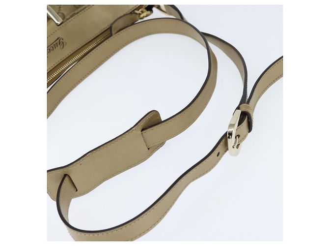 Borsa a Spalla GG Crystal Gucci Oro 203257 Auth 150404 D'oro - vista 7