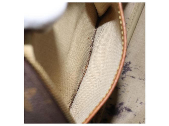 LOUIS VUITTON Borsa a Mano Monogram Deauville M47270 LV Auth 148101 Monogramma - vista 22