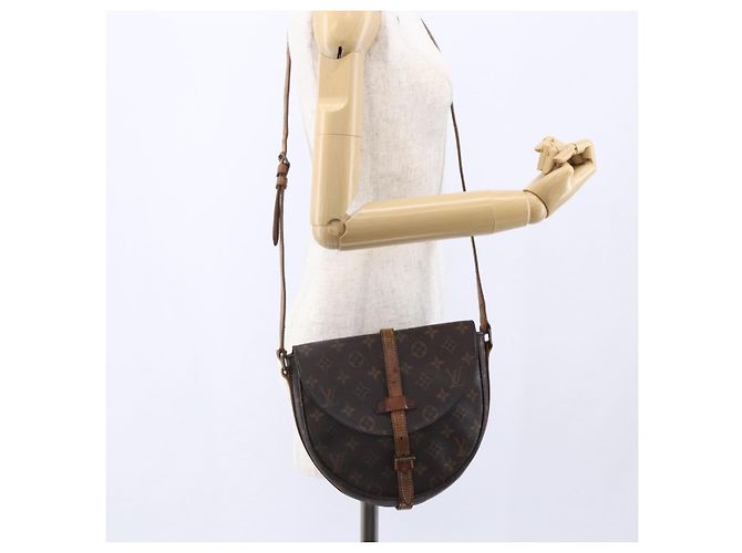 LOUIS VUITTON Monogram Chantilly MM Schultertasche M51233 LV Auth 150420 Monogramm - vista 23