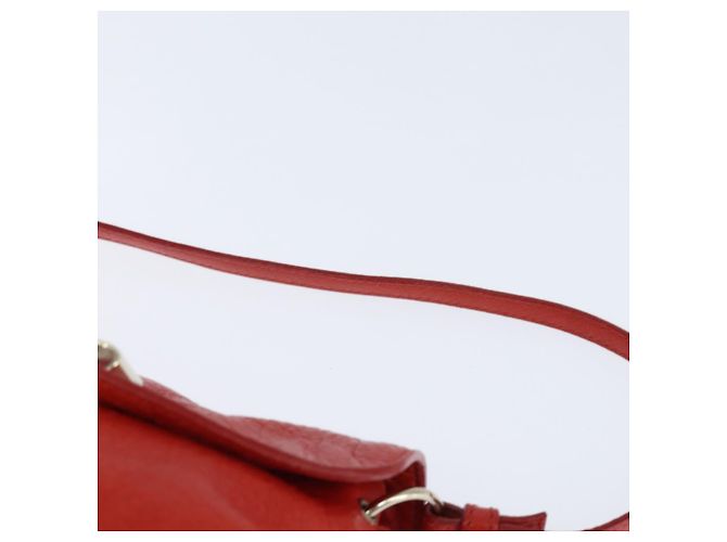 Chloé Borsa a Spalla Chloe Lily in Pelle 2way Rossa Oro Auth bs30584 Rosso D'oro - vista 8