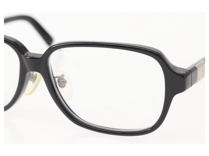 Occhiali GIVENCHY POLICE Dunhill ANNA SUI in plastica 6 Set Nero Argento Auth 148982 - vista 10