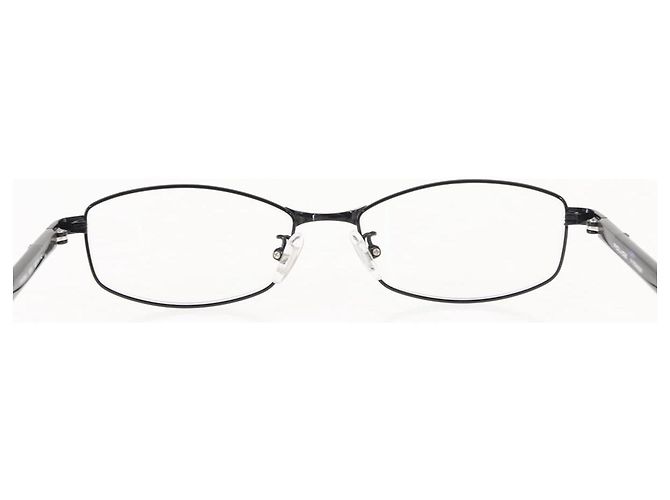 Occhiali GIVENCHY POLICE Dunhill ANNA SUI in plastica 6 Set Nero Argento Auth 148982 - vista 18