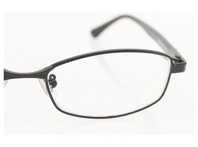 Occhiali GIVENCHY POLICE Dunhill ANNA SUI in plastica 6 Set Nero Argento Auth 148982 - vista 20
