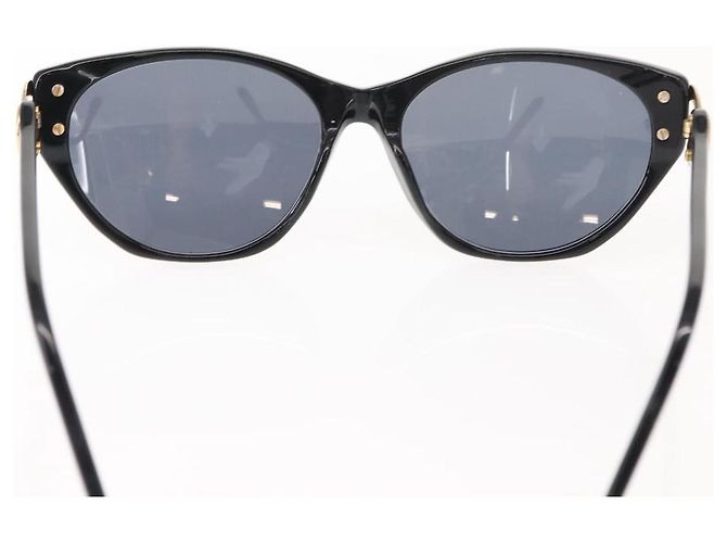 Occhiali GIVENCHY POLICE Dunhill ANNA SUI in plastica 6 Set Nero Argento Auth 148982 - vista 3