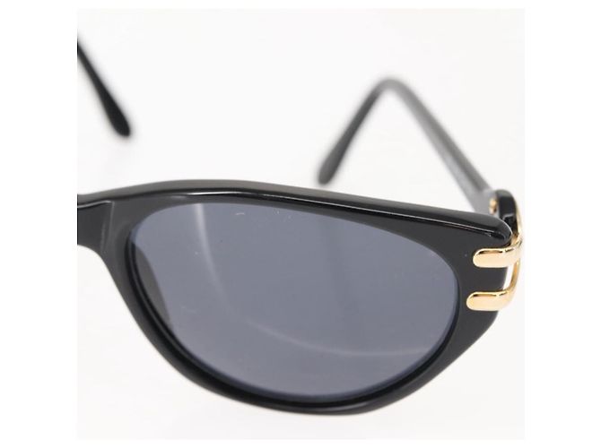 Occhiali GIVENCHY POLICE Dunhill ANNA SUI in plastica 6 Set Nero Argento Auth 148982 - vista 5