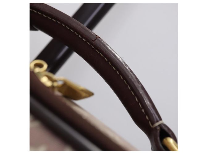 LOUIS VUITTON Valigia Monogram Idylle Pegas 55 Sepia M40481 LV Auth 148152 Marrone - view 17