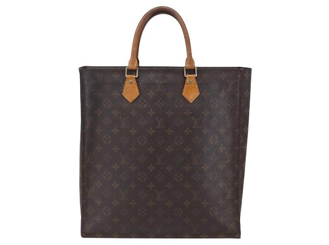 LOUIS VUITTON Borsa Sac Plat Monogram M51140 LV Auth 147755 Monogramma - vista 13