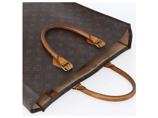 LOUIS VUITTON Borsa Sac Plat Monogram M51140 LV Auth 147755 Monogramma - vista 6