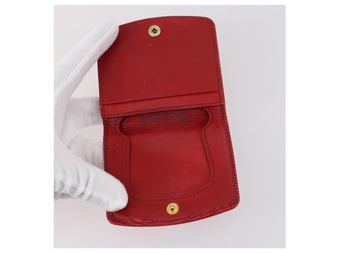 Portafoglio Epi LOUIS VUITTON 5Set Blu Rosso Verde LV Auth 145820 - vista 10