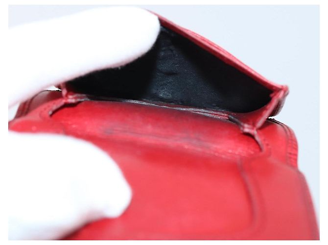 Portafoglio Epi LOUIS VUITTON 5Set Blu Rosso Verde LV Auth 145820 - vista 11