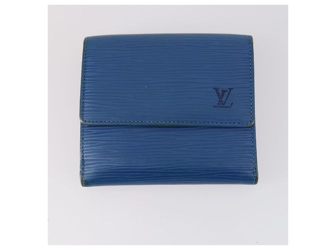 Portafoglio Epi LOUIS VUITTON 5Set Blu Rosso Verde LV Auth 145820 - vista 12