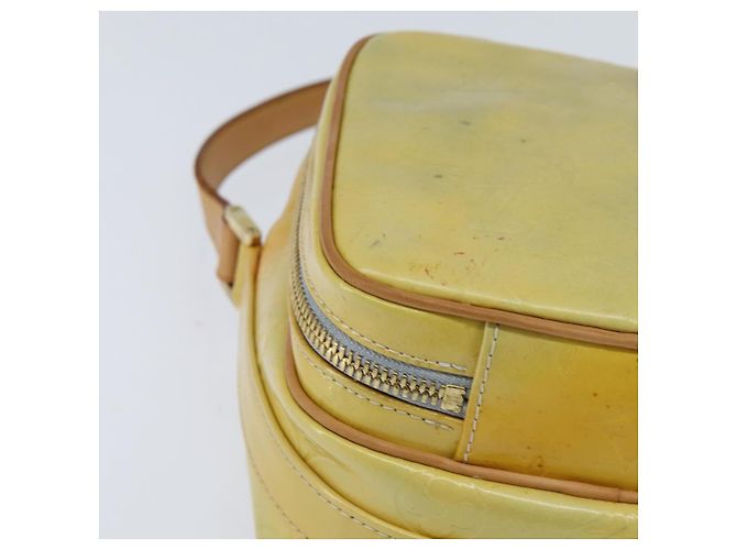 LOUIS VUITTON Borsa a spalla Wooster Monogram Vernis Grigio M91036 LV Auth 146779 - vista 14