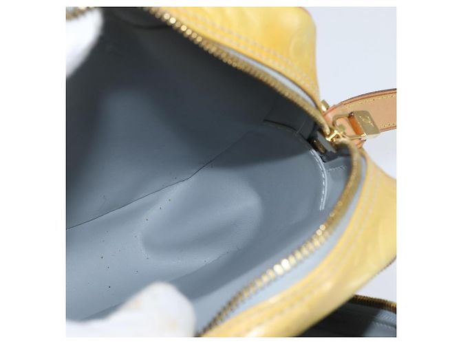 LOUIS VUITTON Borsa a spalla Wooster Monogram Vernis Grigio M91036 LV Auth 146779 - vista 19