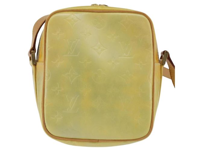 LOUIS VUITTON Borsa a spalla Wooster Monogram Vernis Grigio M91036 LV Auth 146779 - vista 2