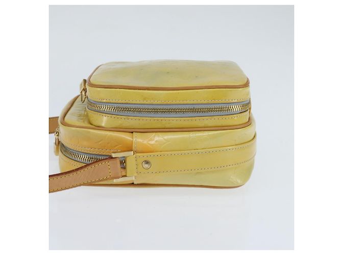 LOUIS VUITTON Borsa a spalla Wooster Monogram Vernis Grigio M91036 LV Auth 146779 - vista 3