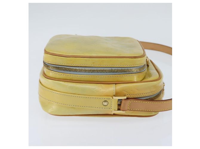 LOUIS VUITTON Borsa a spalla Wooster Monogram Vernis Grigio M91036 LV Auth 146779 - vista 4