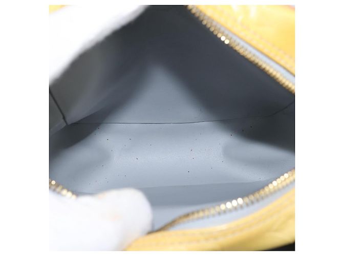 LOUIS VUITTON Borsa a spalla Wooster Monogram Vernis Grigio M91036 LV Auth 146779 - vista 9