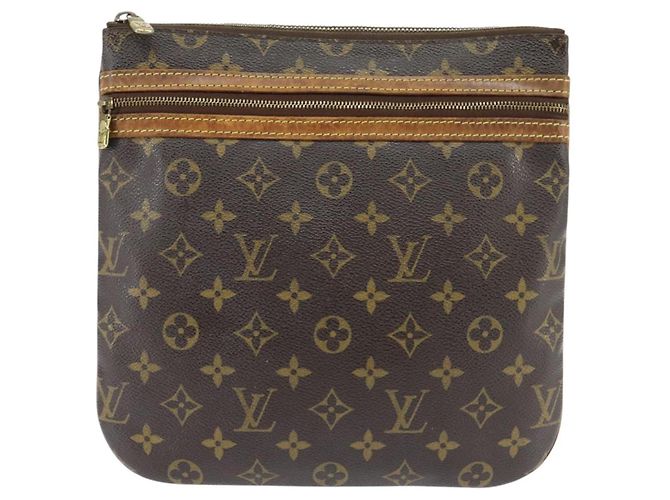 LOUIS VUITTON Pochette Bosphore Monogram Borsa a Spalla M40044 LV Auth 148298 Monogramma - vista 13
