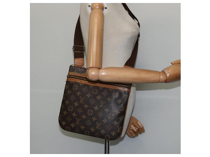 LOUIS VUITTON Pochette Bosphore Monogram Borsa a Spalla M40044 LV Auth 148298 Monogramma - vista 21