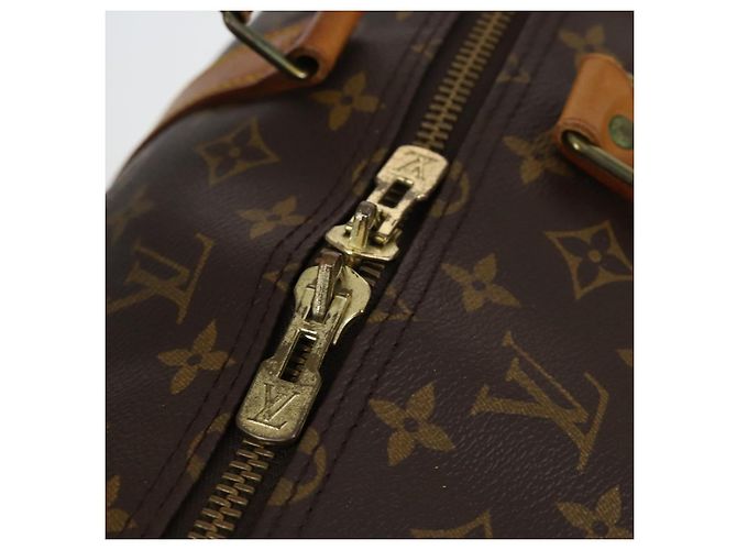 LOUIS VUITTON Monogram Keepall Bandouliere 60 Borsa Boston M41412 LV Auth 146122 Monogramma - vista 21