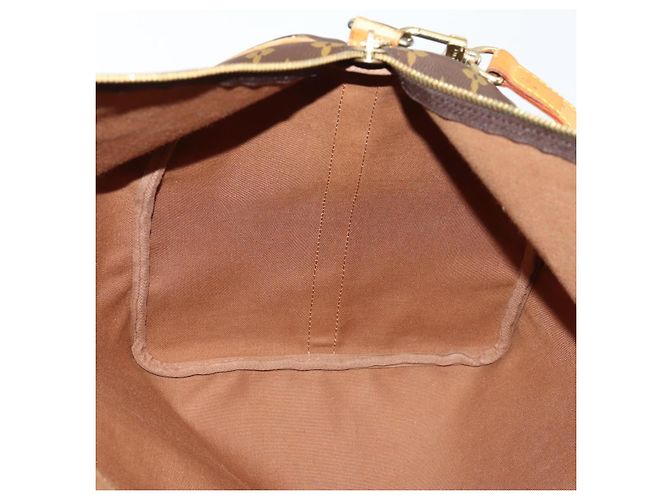 LOUIS VUITTON Monogram Keepall Bandouliere 60 Borsa Boston M41412 LV Auth 146122 Monogramma - vista 22