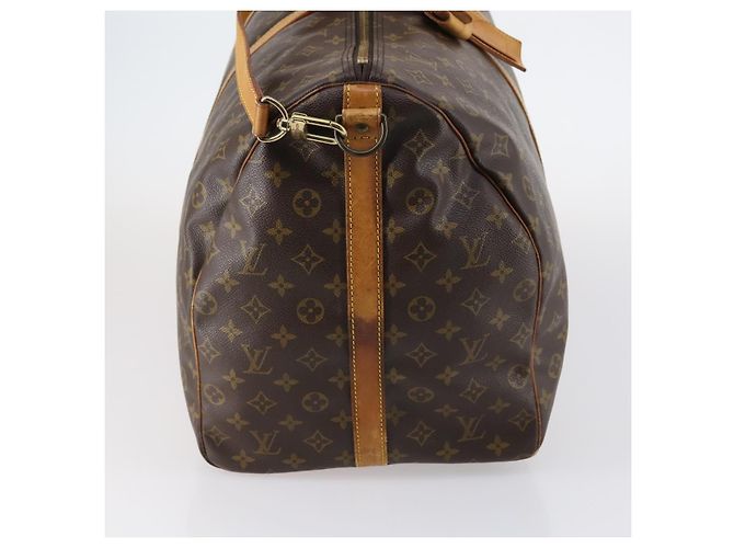 LOUIS VUITTON Monogram Keepall Bandouliere 60 Borsa Boston M41412 LV Auth 146122 Monogramma - vista 4