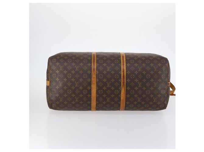 LOUIS VUITTON Monogram Keepall Bandouliere 60 Borsa Boston M41412 LV Auth 146122 Monogramma - vista 5