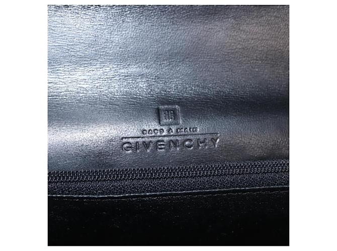 Borsa a mano GIVENCHY in pelle nera e oro Auth 146592 Nero D'oro - vista 18