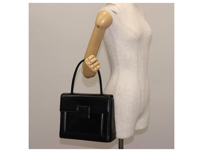 Borsa a mano GIVENCHY in pelle nera e oro Auth 146592 Nero D'oro - vista 21
