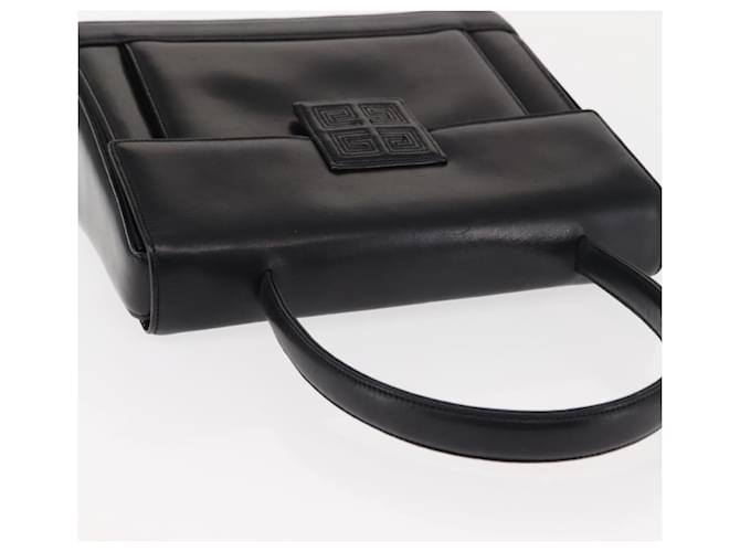 Borsa a mano GIVENCHY in pelle nera e oro Auth 146592 Nero D'oro - vista 6