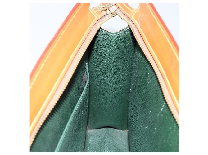 LOUIS VUITTON Pochette Uomo Epi Borsa Marrone Zipangu Oro M52528 LV Auth 148065 - vista 19