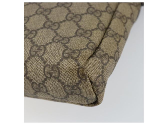 Gucci Borsa a Spalla GG Supreme PVC Beige Oro 223666 Auth 148414 - vista 15