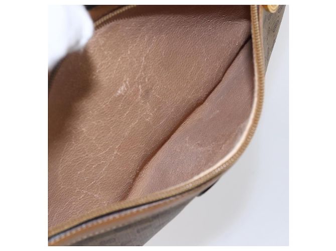 Borsa Sherry Line in PVC Beige Micro GG Supreme Web di GUCCI 001 23 0942 Auth ki6128 D'oro - vista 23