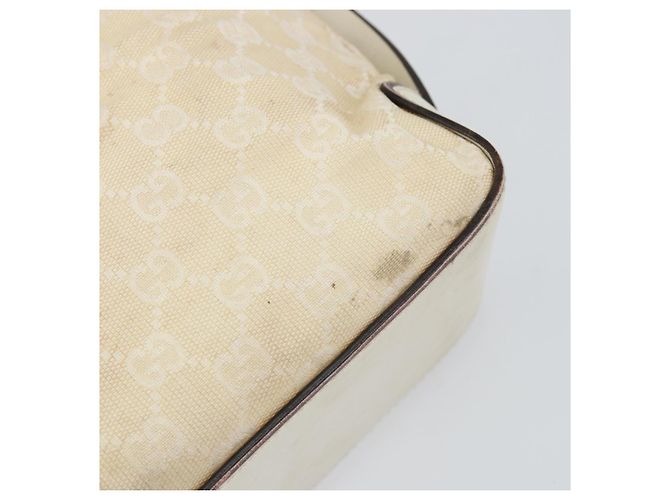 Gucci Borsa tote in tela GG beige 107757 Auth 148167 - vista 10