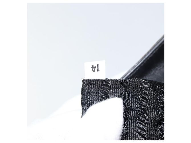 Borsa a Spalla in Pelle Nera PRADA Auth ep11820 Nero - vista 11