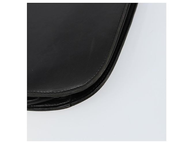 Borsa a Spalla in Pelle Nera PRADA Auth ep11820 Nero - vista 16
