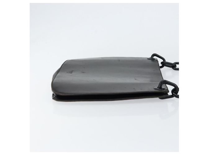 Borsa a Spalla in Pelle Nera PRADA Auth ep11820 Nero - vista 3