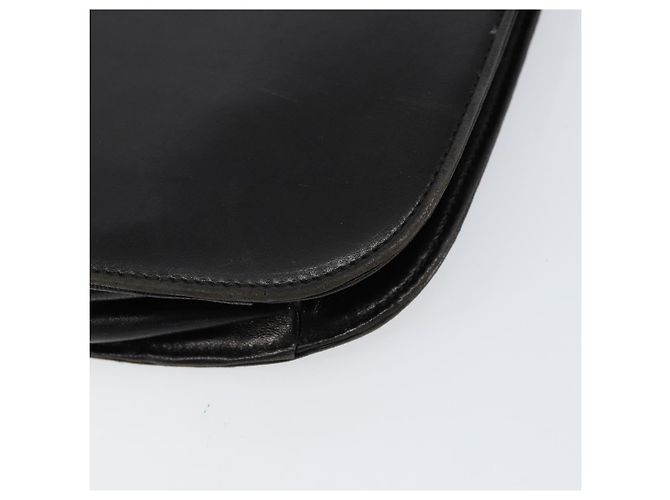 Borsa a Spalla in Pelle Nera PRADA Auth ep11820 Nero - vista 8