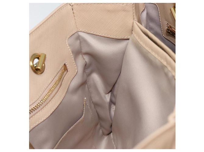 Borsa a Spalla Salvatore Ferragamo in Pelle Oro Beige Auth ka111 D'oro - vista 18