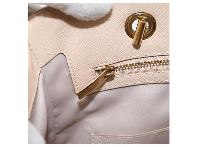 Borsa a Spalla Salvatore Ferragamo in Pelle Oro Beige Auth ka111 D'oro - vista 20
