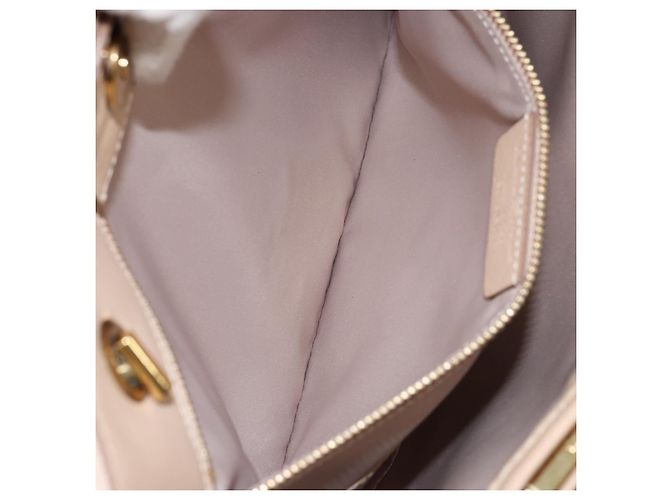 Borsa a Spalla Salvatore Ferragamo in Pelle Oro Beige Auth ka111 D'oro - vista 21