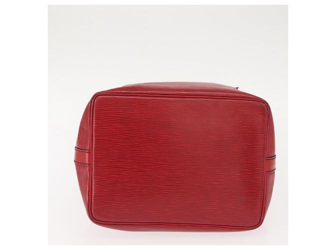 Noe LOUIS VUITTON Borsa a Spalla Petit Noé Epi Rossa M44107 LV Auth 150540 Rosso - vista 6
